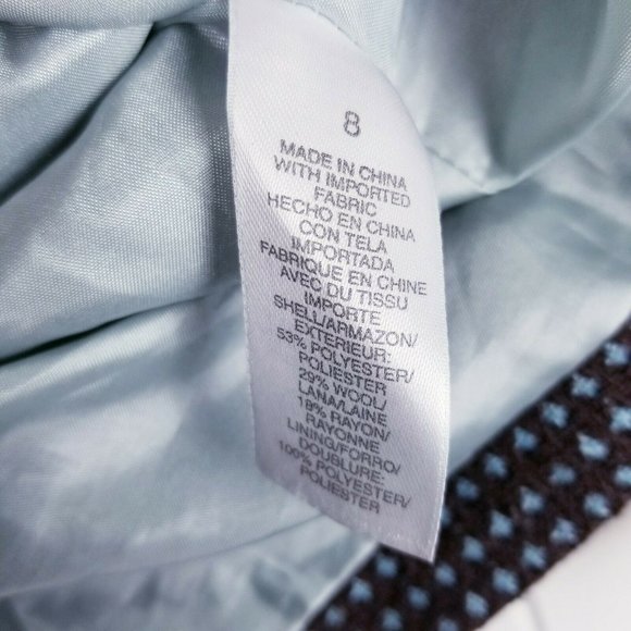 Liz Claiborne Button Blazer Size 8 - Picture 4 of 9